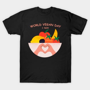 Happy World Vegan Day T-Shirt